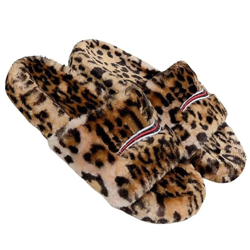 Designer Fuzzy Slides for Indoor & Outdoor  - Cute Soft Slippers
