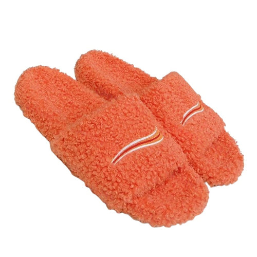 Designer Fuzzy Slides for Indoor & Outdoor  - Cute Soft Slippers